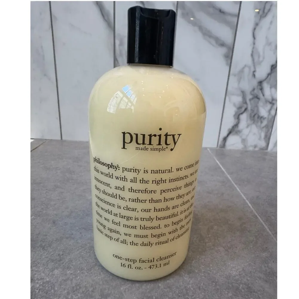 Pphilosophy Purity One Step Facial Cleanser 16 oz bottle NEW - Picture 2 of 4